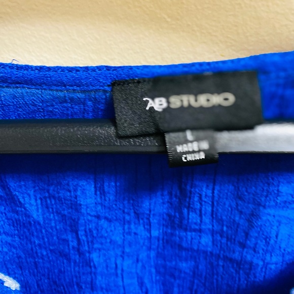 Blue blouse size L - Picture 4 of 8